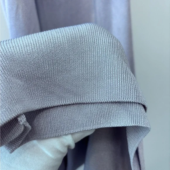 Helsa Revolve Aaliyah Lavender Knit Convertible Halter Backless Maxi Dress Sz M - Picture 10 of 10